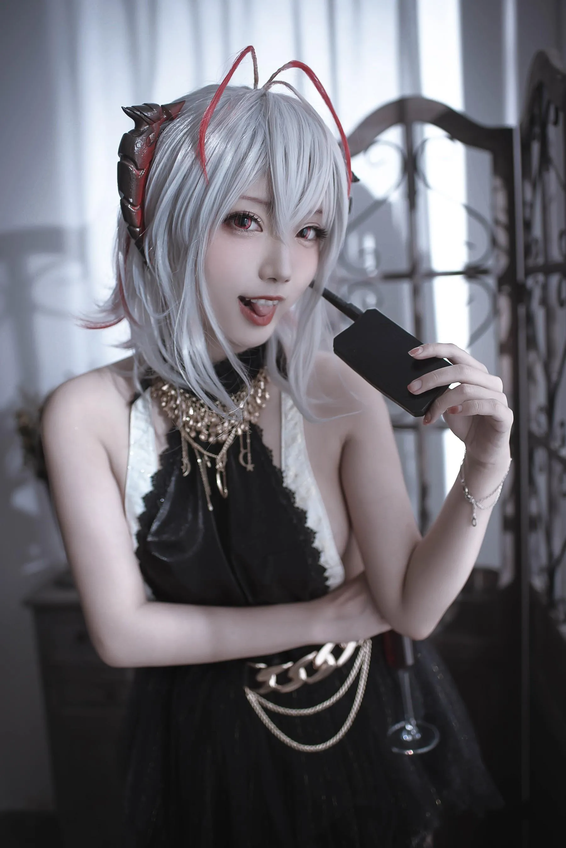 切切celia  – NO.11 明日方舟 W 礼服 [21P]插图7